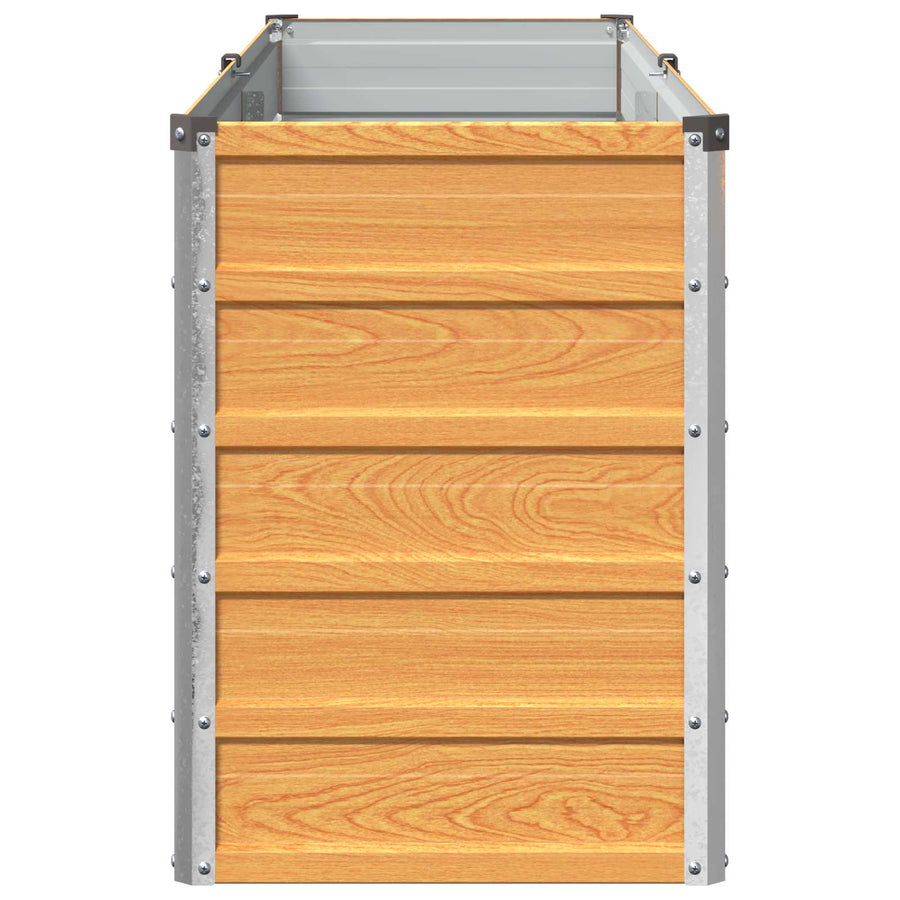 Verhoogd Tuinbed Naturel 160 x 40 x 55 cm koudgewalst staal