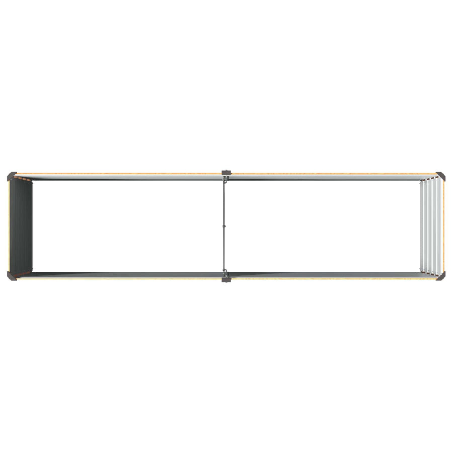 Verhoogd Tuinbed Naturel 160 x 40 x 55 cm koudgewalst staal