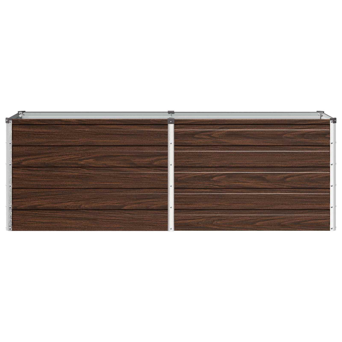 Verhoogd Tuinbed Zwart 160 x 40 x 55 cm koudgewalst staal