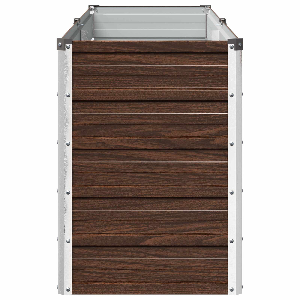 Verhoogd Tuinbed Zwart 160 x 40 x 55 cm koudgewalst staal