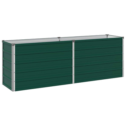 Verhoogd Tuinbed Groen 160 x 40 x 55 cm koudgewalst stalen