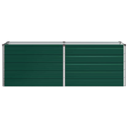 Verhoogd Tuinbed Groen 160 x 40 x 55 cm koudgewalst stalen