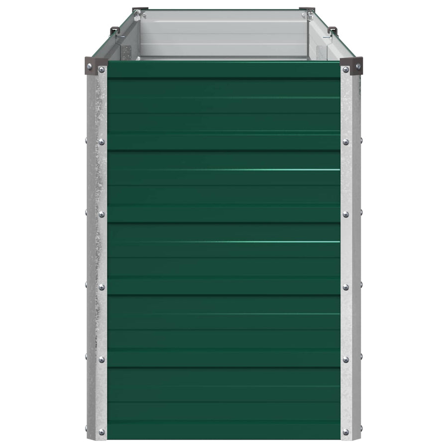 Verhoogd Tuinbed Groen 160 x 40 x 55 cm koudgewalst stalen