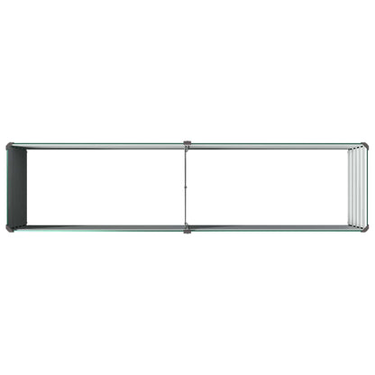 Verhoogd Tuinbed Groen 160 x 40 x 55 cm koudgewalst stalen