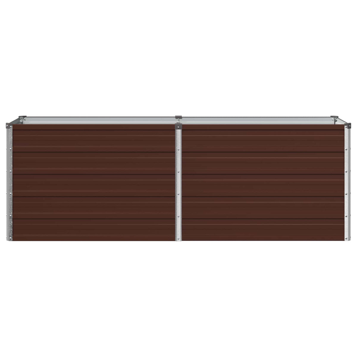 Verhoogd Tuinbed Bruin 160 x 40 x 55 cm koudgewalst staal