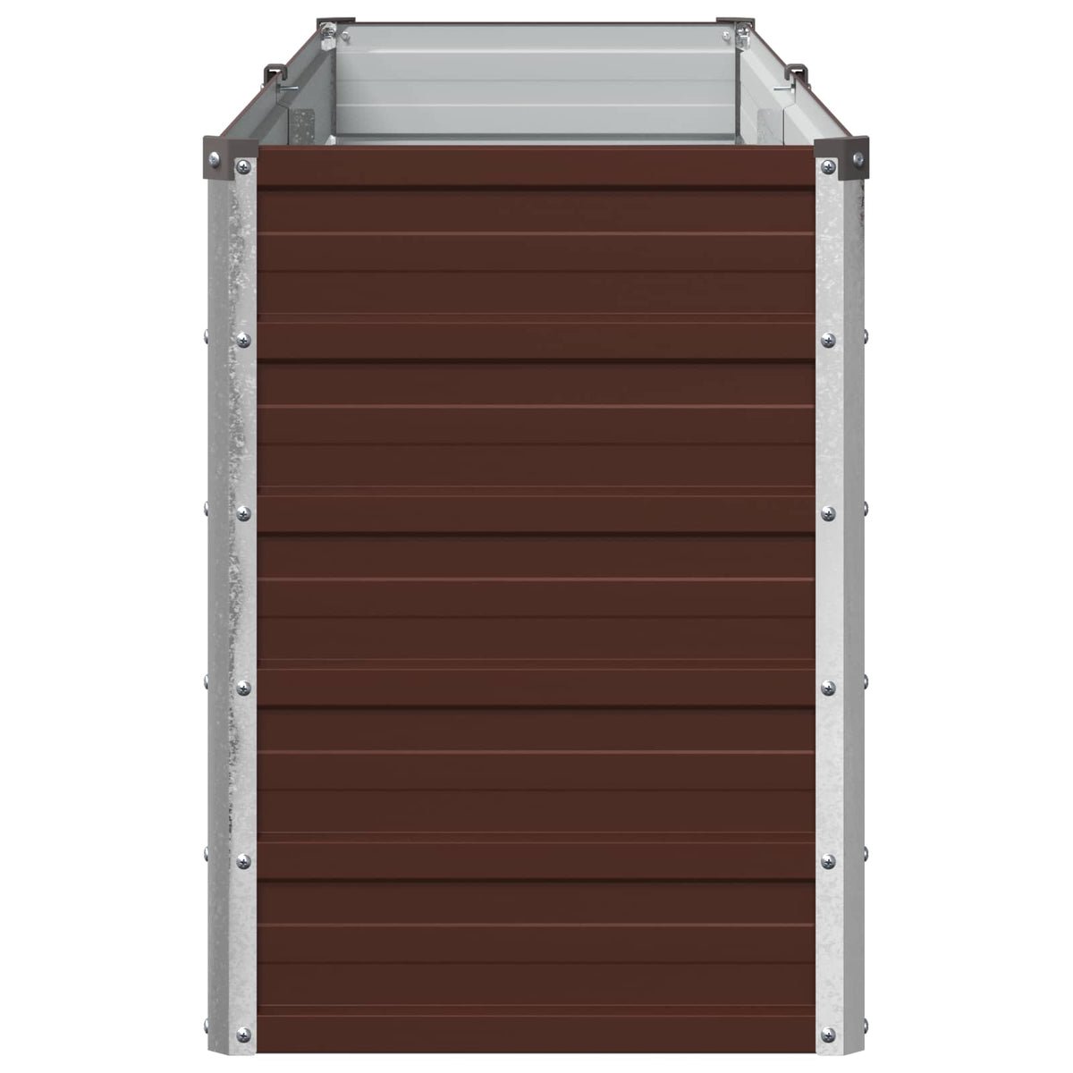 Verhoogd Tuinbed Bruin 160 x 40 x 55 cm koudgewalst staal