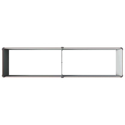 Verhoogd Tuinbed Bruin 160 x 40 x 55 cm koudgewalst staal