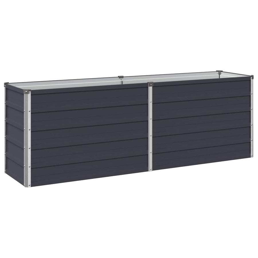Verhoogd Tuinbed Antracietkleurig 160 x 40 x 55 cm