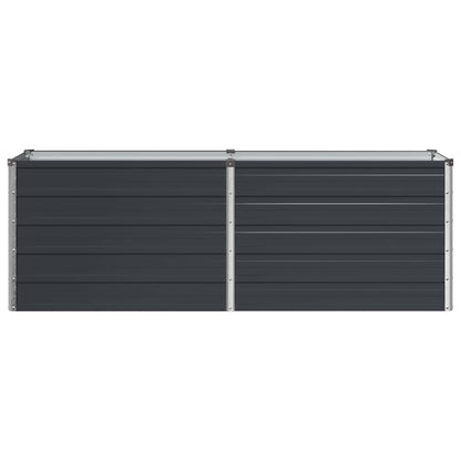 Verhoogd Tuinbed Antracietkleurig 160 x 40 x 55 cm
