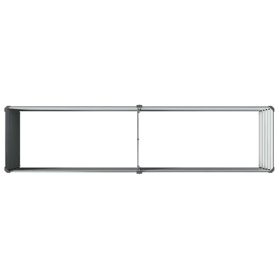 Verhoogd Tuinbed Antracietkleurig 160 x 40 x 55 cm