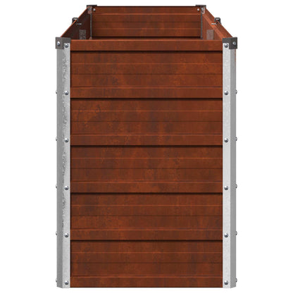 Verhoogd Tuinbed Roestig 160 x 40 x 55 cm corton