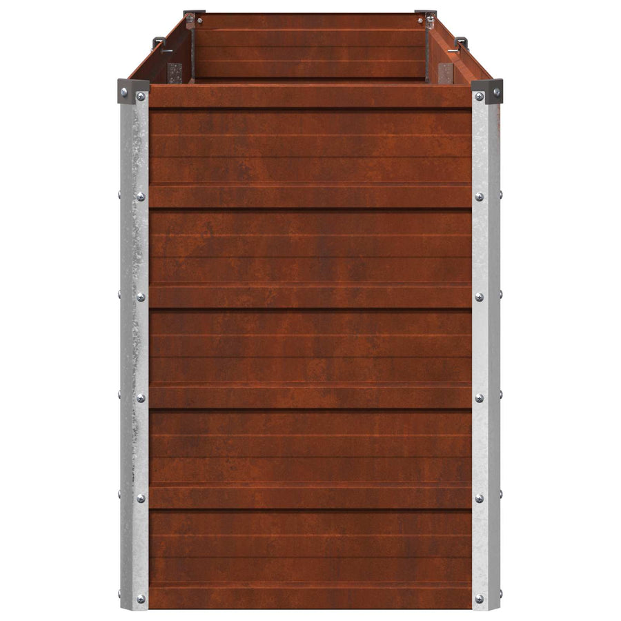 Verhoogd Tuinbed Roestig 160 x 40 x 55 cm corton