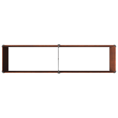 Verhoogd Tuinbed Roestig 160 x 40 x 55 cm corton
