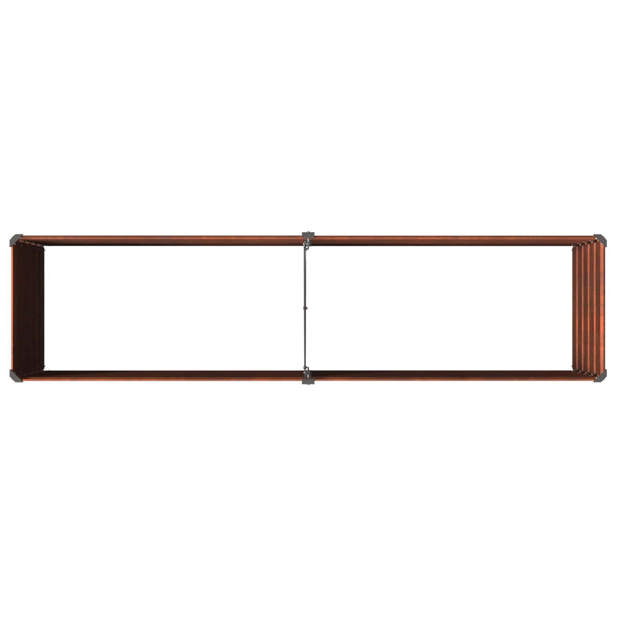 Verhoogd Tuinbed Roestig 160 x 40 x 55 cm corton