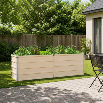 Verhoogd Tuinbed Ivoor 160 x 40 x 55 cm koudgewalst staal