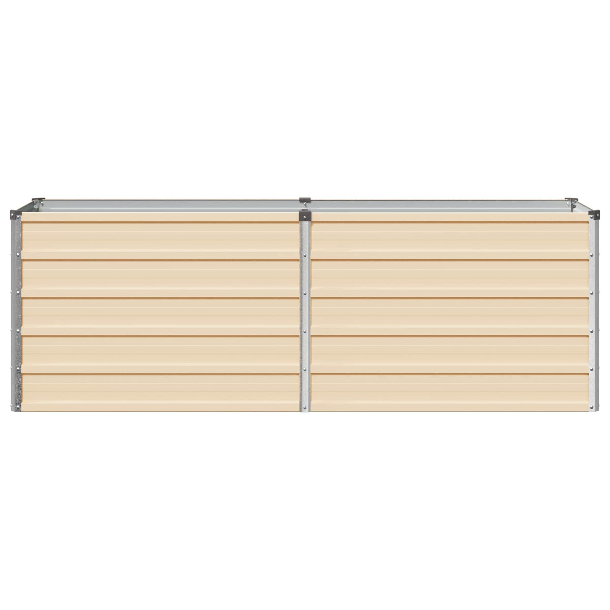 Verhoogd Tuinbed Ivoor 160 x 40 x 55 cm koudgewalst staal