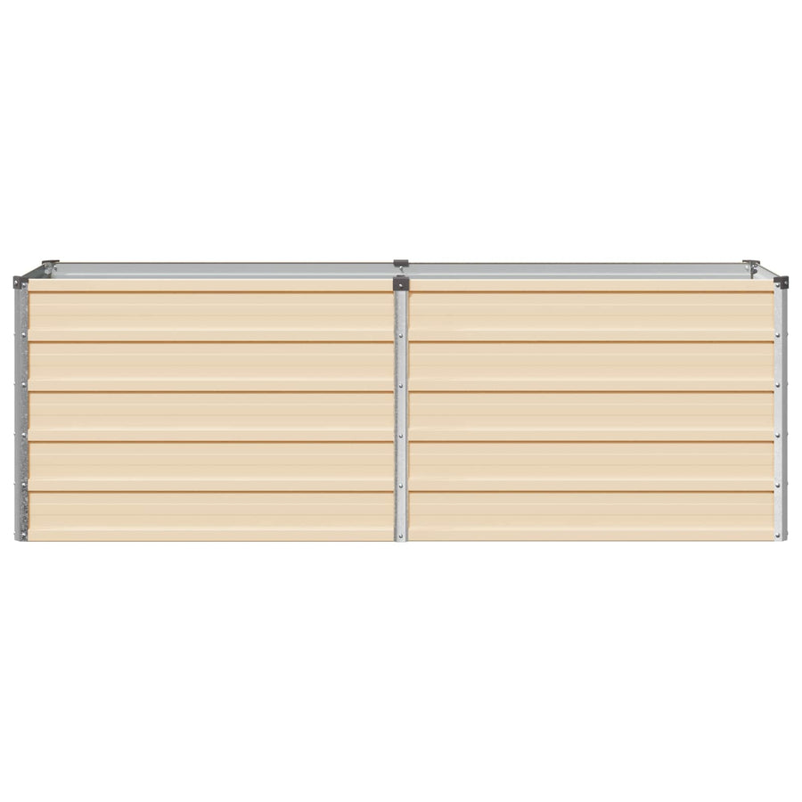 Verhoogd Tuinbed Ivoor 160 x 40 x 55 cm koudgewalst staal
