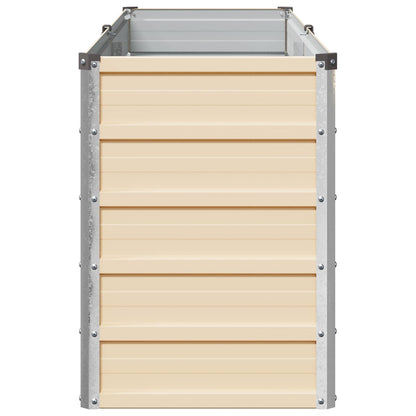 Verhoogd Tuinbed Ivoor 160 x 40 x 55 cm koudgewalst staal