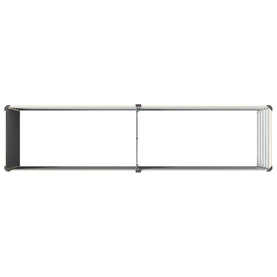 Verhoogd Tuinbed Ivoor 160 x 40 x 55 cm koudgewalst staal