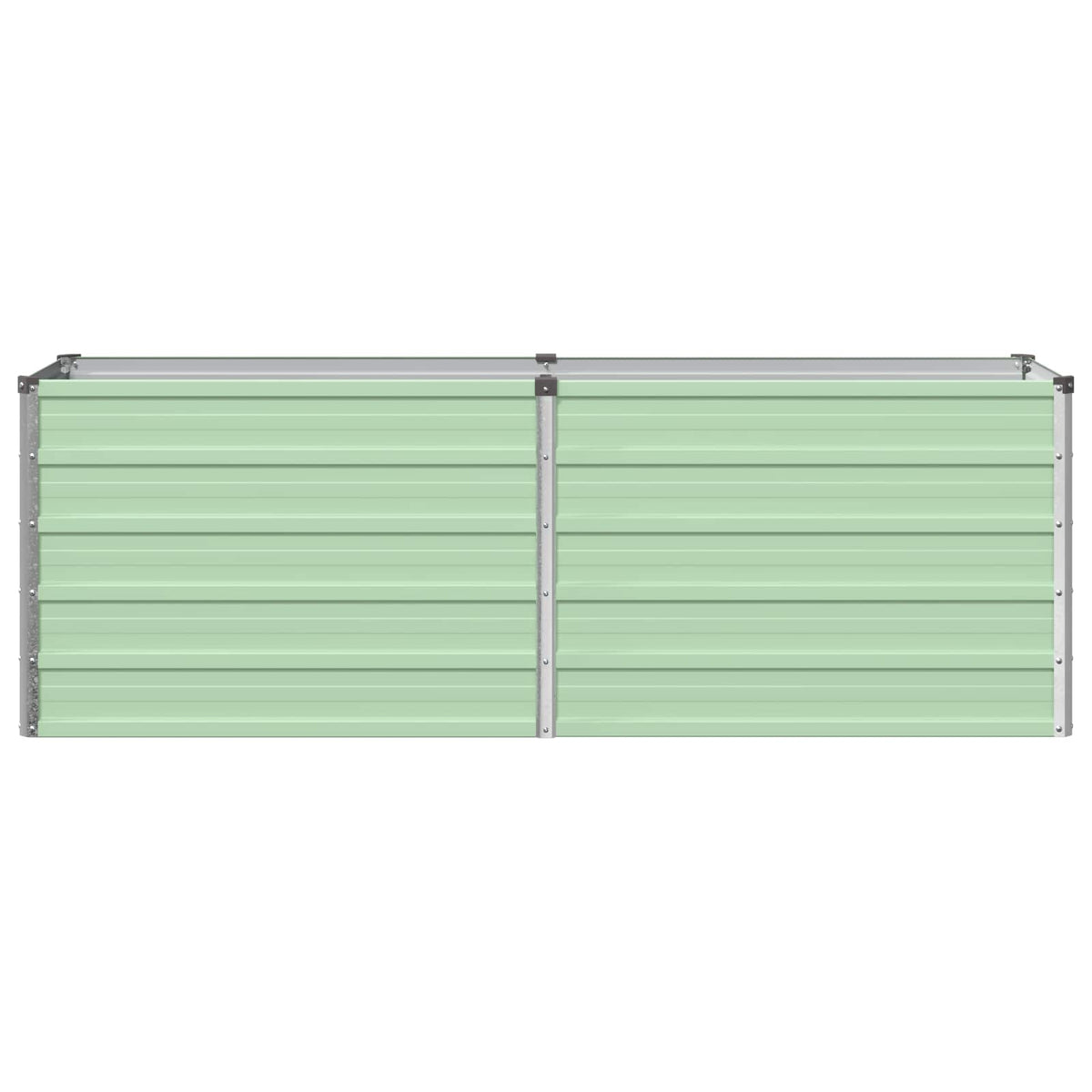 Verhoogd Tuinbed Pastelgroen 160 x 40 x 55 cm koudgewalst staal