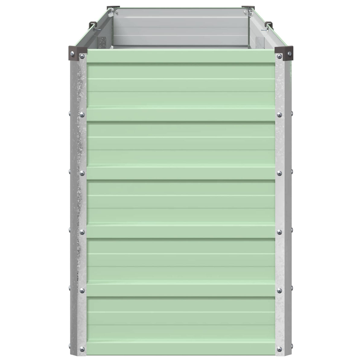 Verhoogd Tuinbed Pastelgroen 160 x 40 x 55 cm koudgewalst staal