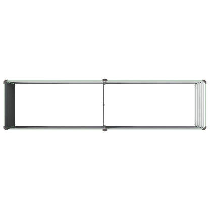 Verhoogd Tuinbed Pastelgroen 160 x 40 x 55 cm koudgewalst staal