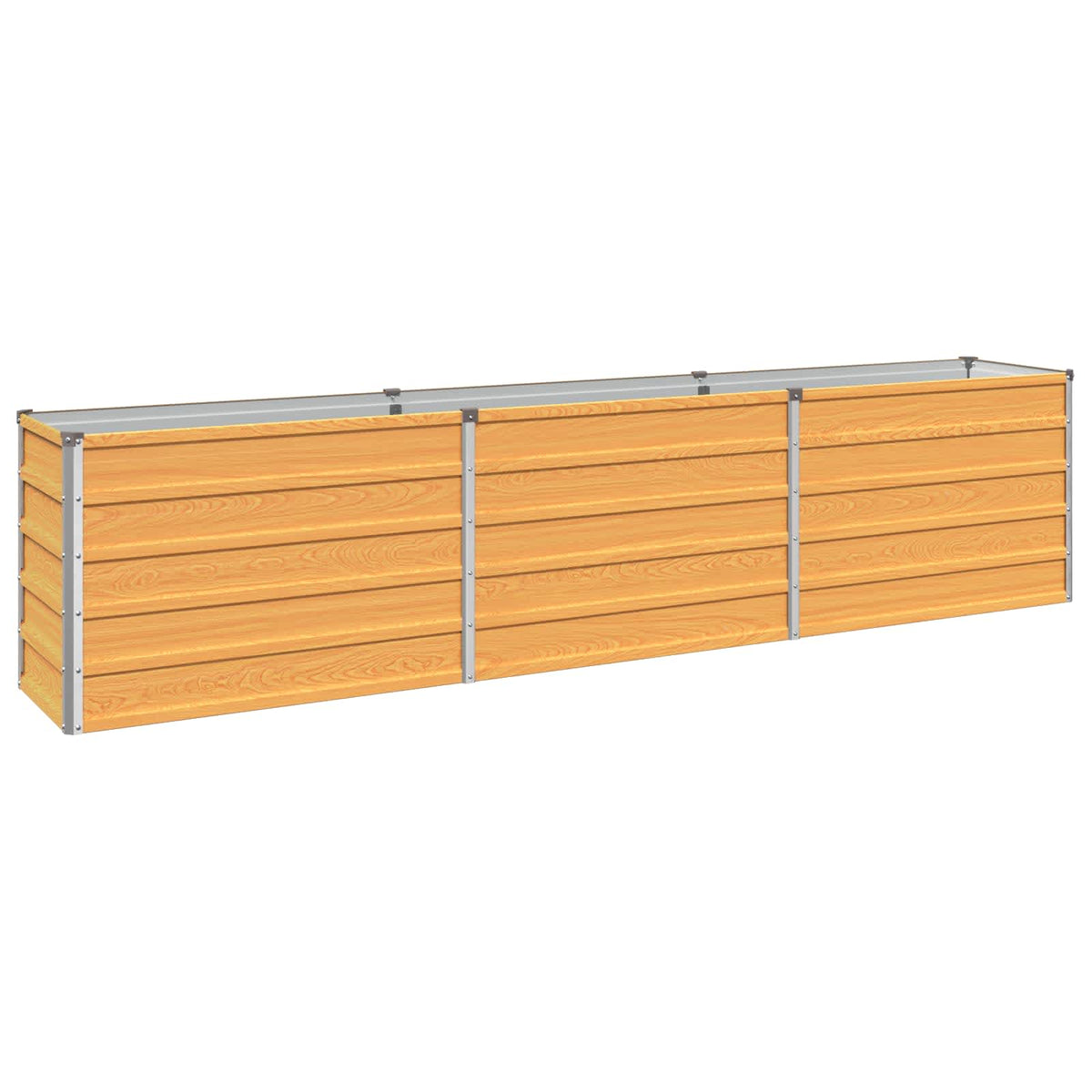 Verhoogd Tuinbed Naturel 240 x 40 x 55 cm koudgewalst staal