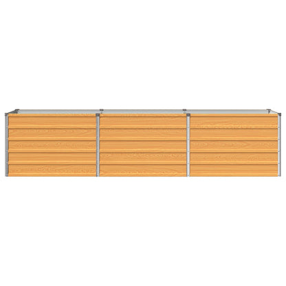 Verhoogd Tuinbed Naturel 240 x 40 x 55 cm koudgewalst staal