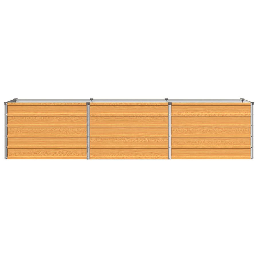 Verhoogd Tuinbed Naturel 240 x 40 x 55 cm koudgewalst staal