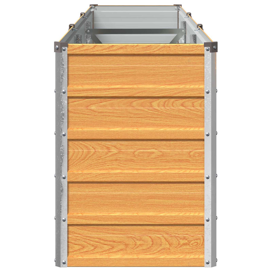 Verhoogd Tuinbed Naturel 240 x 40 x 55 cm koudgewalst staal