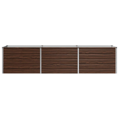 Verhoogd Tuinbed Zwart 240 x 40 x 55 cm koudgewalst staal