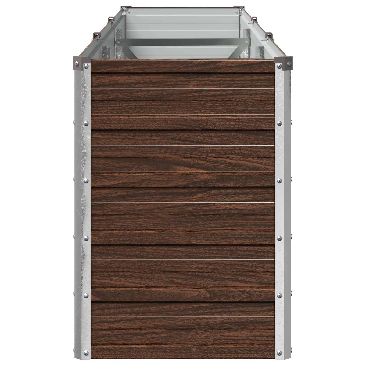 Verhoogd Tuinbed Zwart 240 x 40 x 55 cm koudgewalst staal