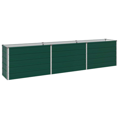 Verhoogd Tuinbed Groen 240 x 40 x 55 cm koudgewalst stalen