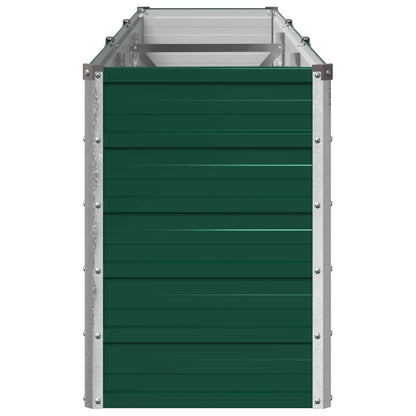 Verhoogd Tuinbed Groen 240 x 40 x 55 cm koudgewalst stalen