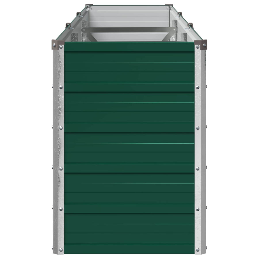 Verhoogd Tuinbed Groen 240 x 40 x 55 cm koudgewalst stalen