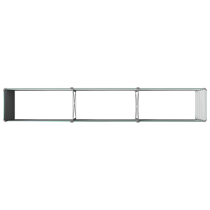 Verhoogd Tuinbed Groen 240 x 40 x 55 cm koudgewalst stalen