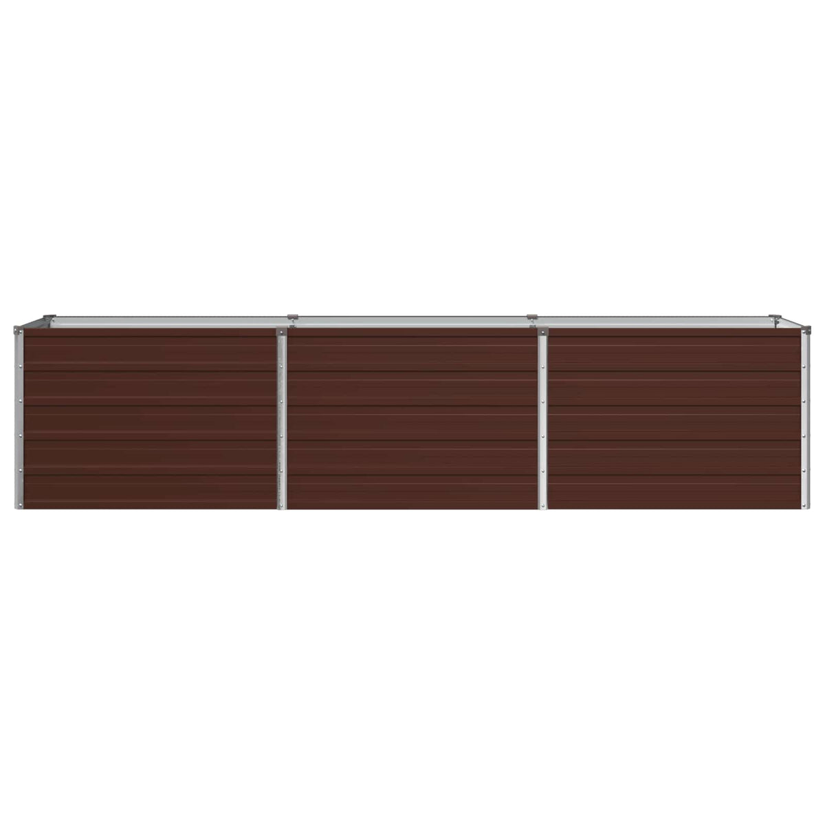 Verhoogd Tuinbed Bruin 240 x 40 x 55 cm koudgewalst staal