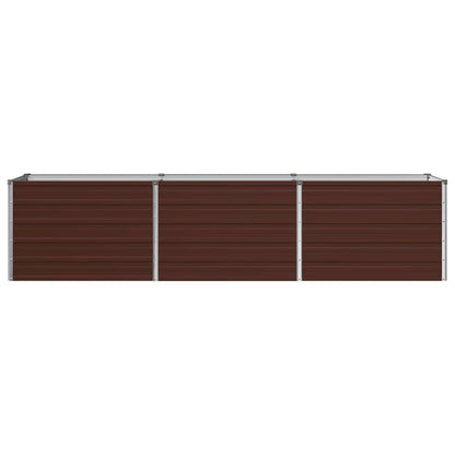 Verhoogd Tuinbed Bruin 240 x 40 x 55 cm koudgewalst staal
