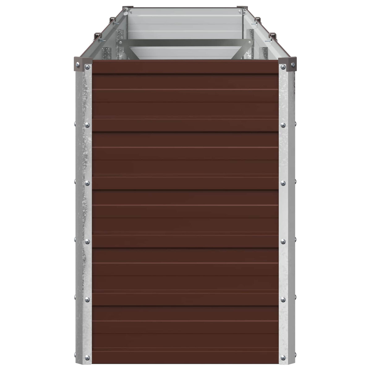 Verhoogd Tuinbed Bruin 240 x 40 x 55 cm koudgewalst staal