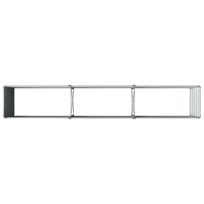 Verhoogd Tuinbed Antracietkleurig 240 x 40 x 55 cm