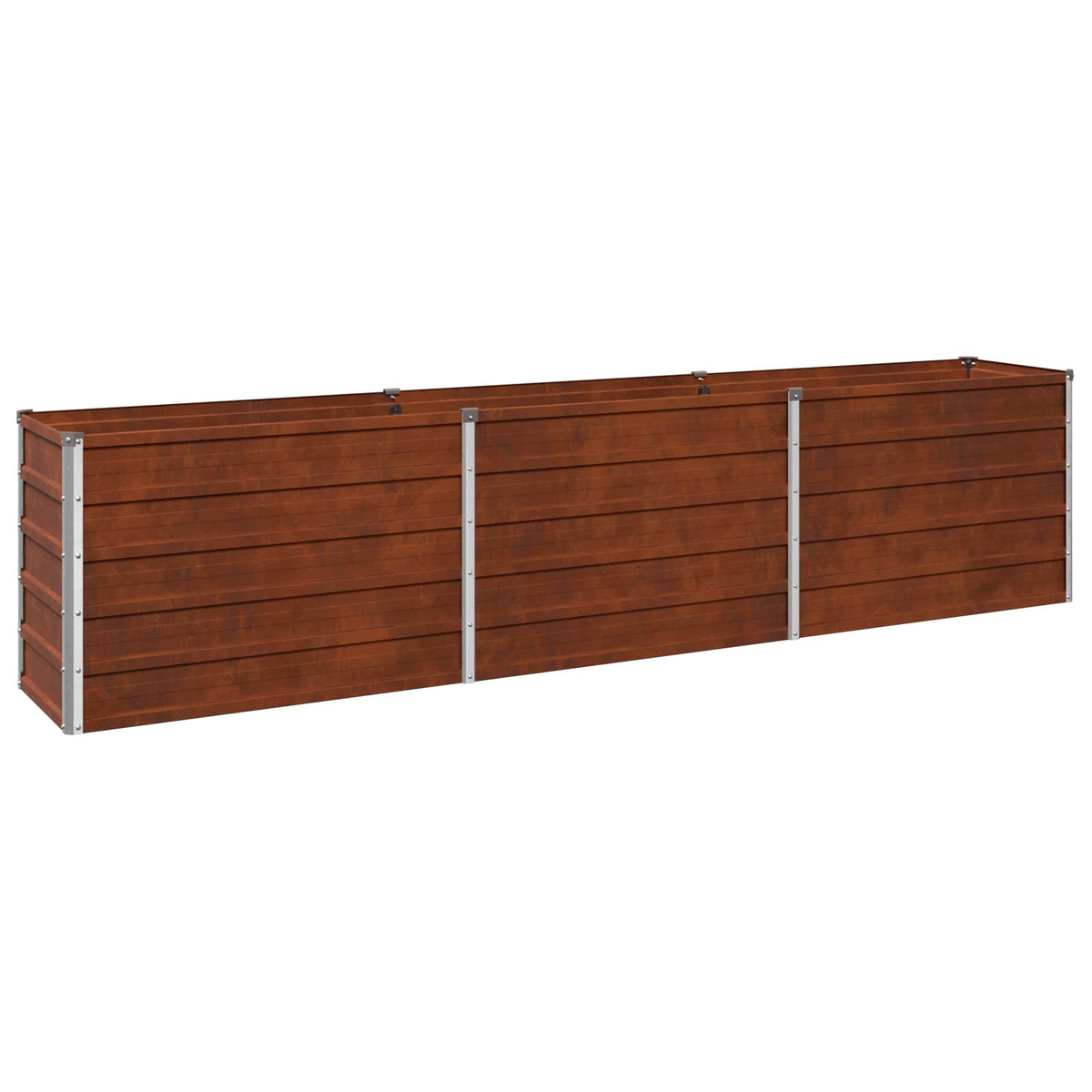 Verhoogd Tuinbed Roestig 240 x 40 x 55 cm corton