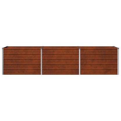 Verhoogd Tuinbed Roestig 240 x 40 x 55 cm corton