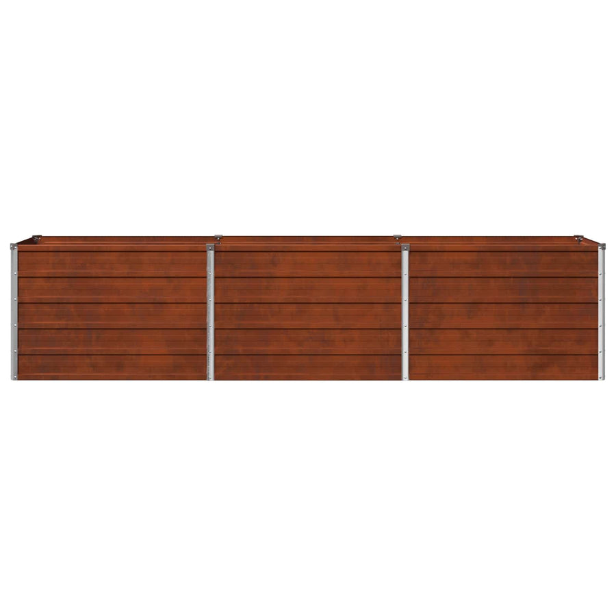 Verhoogd Tuinbed Roestig 240 x 40 x 55 cm corton