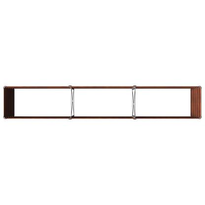 Verhoogd Tuinbed Roestig 240 x 40 x 55 cm corton