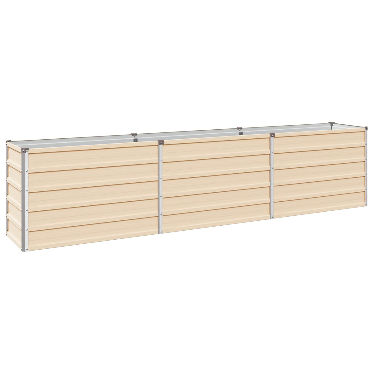 Verhoogd Tuinbed Ivoor 240 x 40 x 55 cm koudgewalst staal