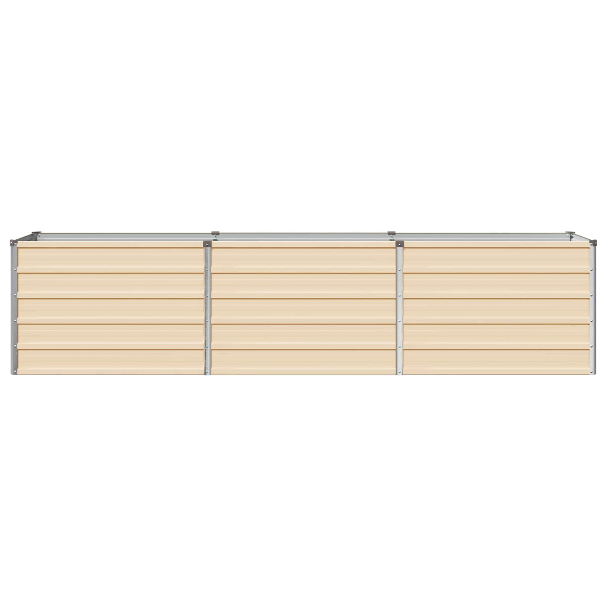 Verhoogd Tuinbed Ivoor 240 x 40 x 55 cm koudgewalst staal