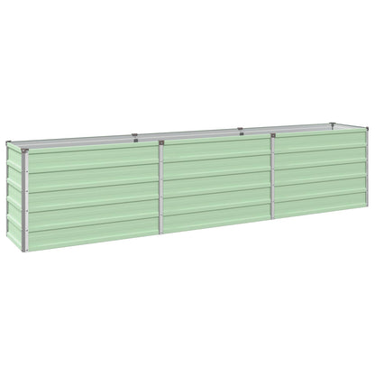 Verhoogd Tuinbed Pastelgroen 240 x 40 x 55 cm koudgewalst staal