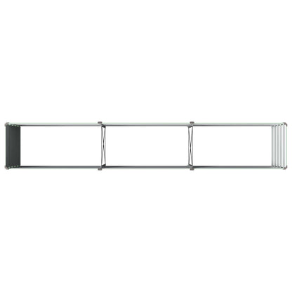 Verhoogd Tuinbed Pastelgroen 240 x 40 x 55 cm koudgewalst staal