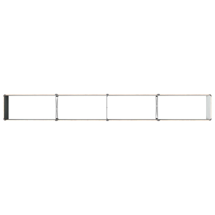 Verhoogd Tuinbed Houtbruin 320 x 40 x 55 cm koudgewalst staal