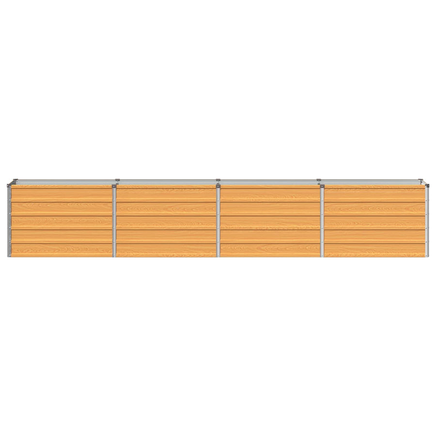 Verhoogd Tuinbed Naturel 320 x 40 x 55 cm koudgewalst staal